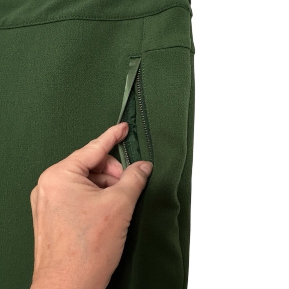 Anthropologie Cartonnaire Charlie Green Tapered Side Zipper Ski-Lodge Pants 10 - Picture 10 of 14